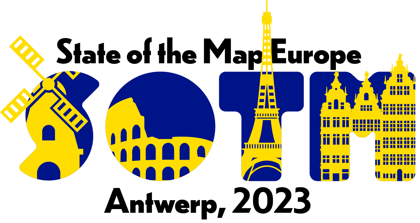 State of the Map Europe 2023 logo